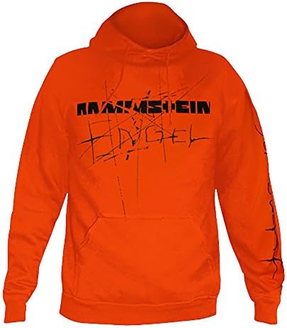 Rammstein Mens Hoodie Angel Official Band Merchandise Fan Hoodie